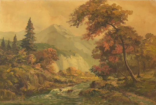 Untitled by Rudolph Eicher, Oil on canvas, sold Nov 2025