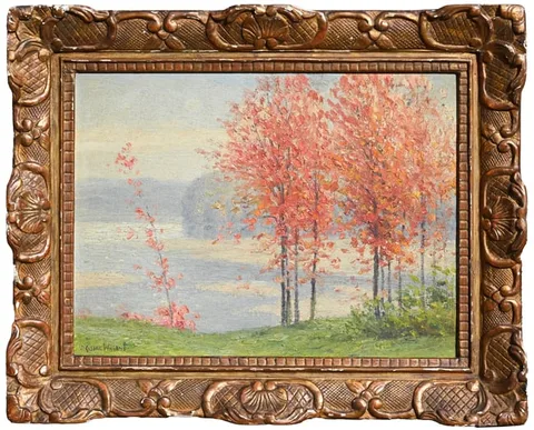 Gustave Adolph Wiegand, Untitled, Oil on Canvas Board