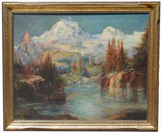 Untitled by Joseph Henry Sharp, Oil on Canvas, sold Nov 2025