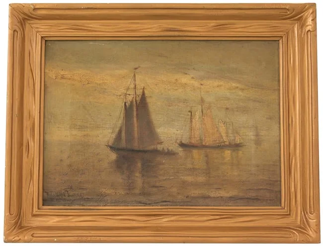 Untitled by Marshall Johnson, Jr., Oil on Canvas, sold Nov 2025