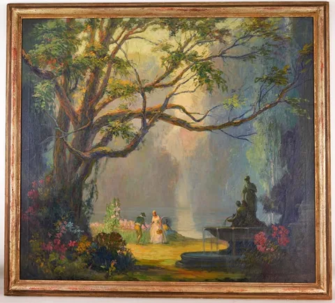 Untitled by Vladimir Pavlosky, Oil on canvas, sold Nov 2025