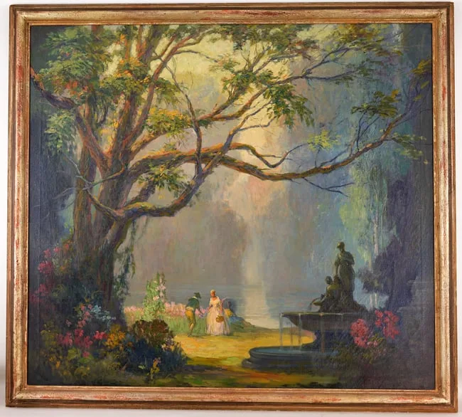 Untitled by Vladimir Pavlosky, Oil on canvas, sold Nov 2025