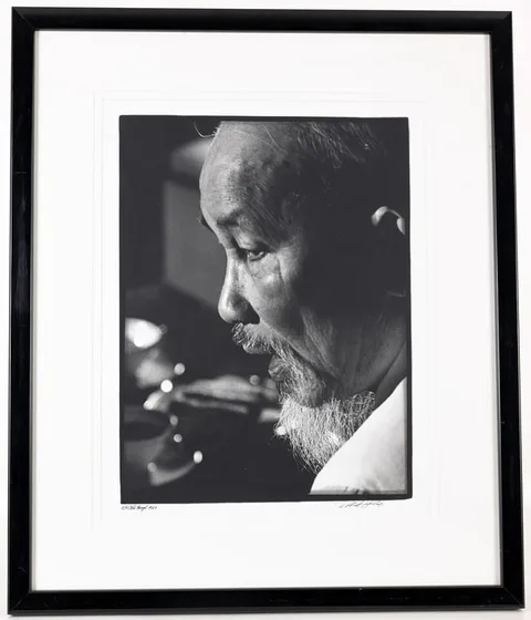 Roberto Salas, Ho Chi Minh, 1967, Silver Print