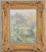 Edmund Greacen, Bridge at Giverny