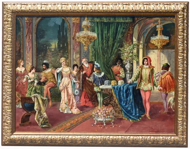 Untitled by Hans Pinggera, Oil on Relined Canvas, offered Nov 2025