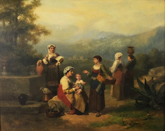 Untitled by Karel Frans Philippeau, Oil on Panel, sold Nov 2025