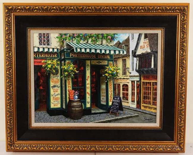 Viktor Shvaiko, Porterhouse Central, Giclee on Canvas