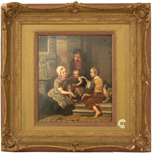 Jan Philip Koelman, Untitled, Oil on Board