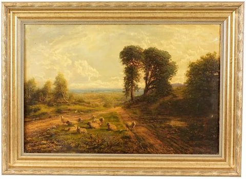 Untitled by George William Mote, Oil on Canvas, sold Nov 2025