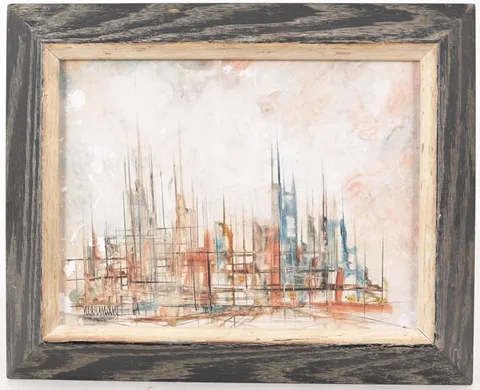 Leonardo M. Nierman, Untitled, Watercolor