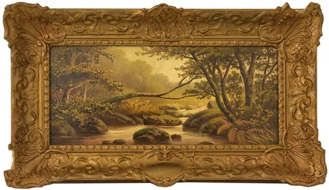William Mellor, Untitled, Oil on Board