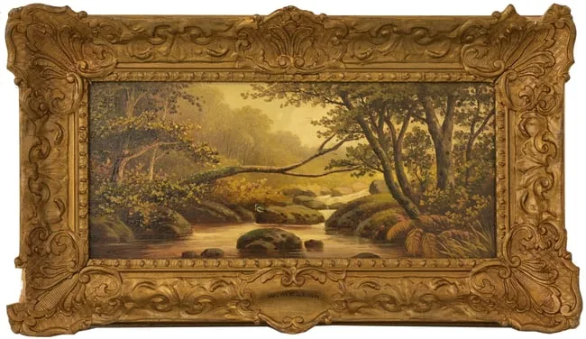 Untitled by William Mellor, Oil on Board, offered Nov 2025