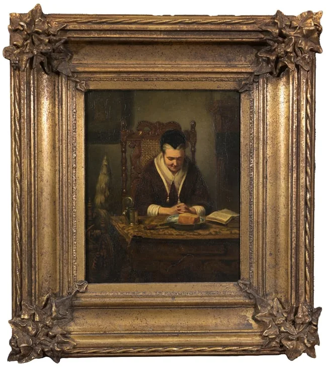 Anna Immerzeel, A Quiet Moment, Oil on Panel