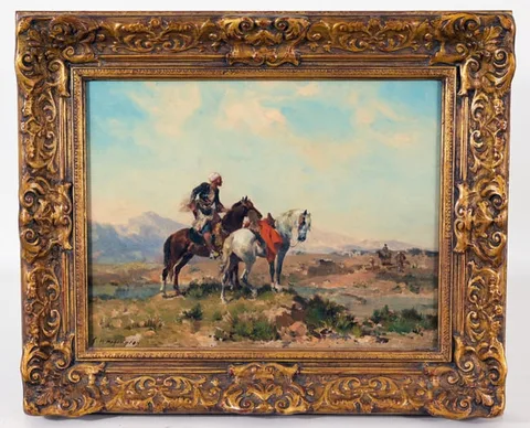 Georges Washington, Untitled, Oil on Canvas