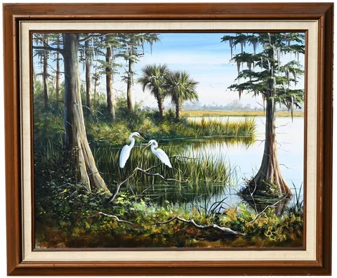 Ben Essenburg, Contemplation, Acrylic on Canvas