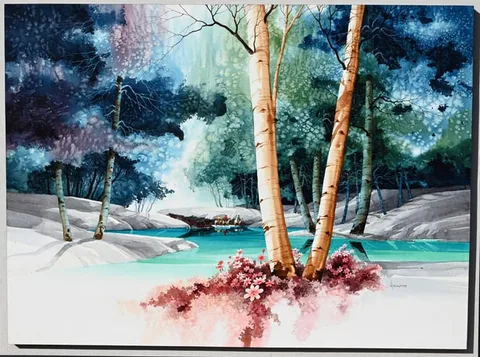 Michael Atkinson, Untitled, Oil on Panel