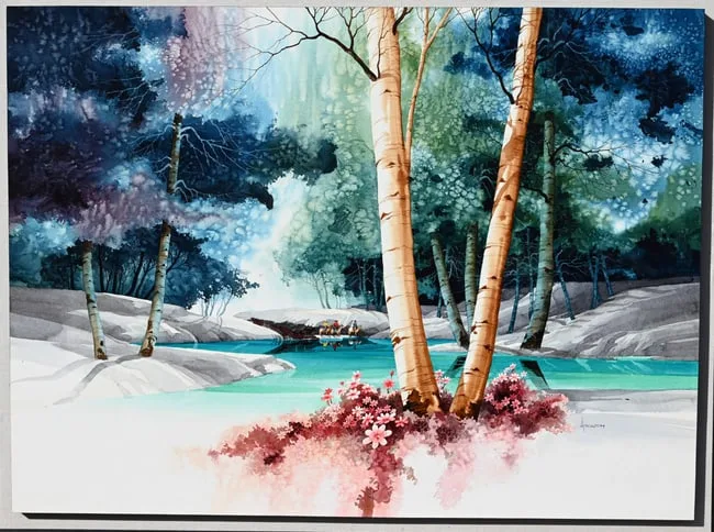 Michael Atkinson, Untitled, Oil on Panel