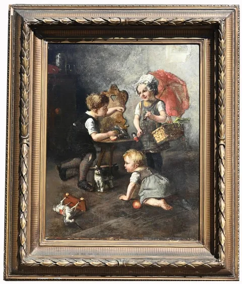Untitled by Lucia Mathilde von Gelder, Oil on Canvas, sold Jan 2026