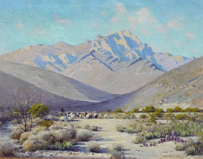 Untitled by Victor C. Anderson, Oil on Canvas, sold Jan 2026