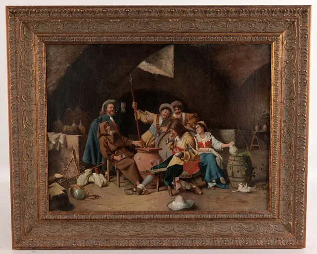 Untitled by Francesco Vinea, Oil on Canvas, offered Jan 2026