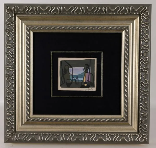 Marcel Mouly, Untitled, Gouache on Paper