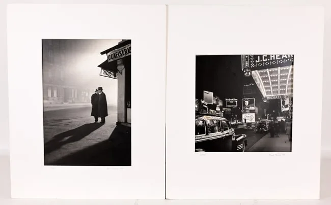 Fred Stein, Marquee, New York - 1947, Gelatin Silver Print