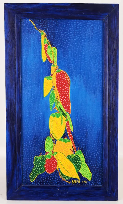 Peppers by Jack Baron, Acrylic on Canvas, offered Jan 2026