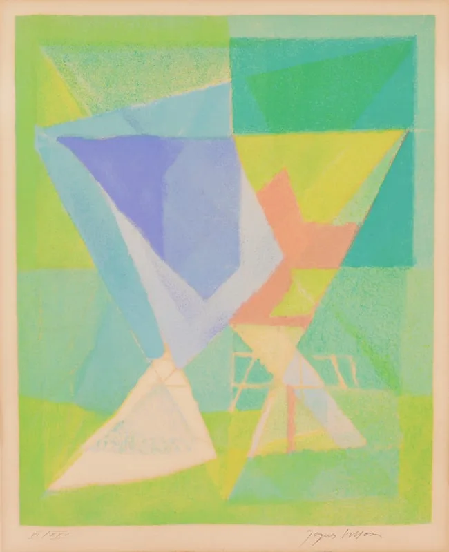 Untitled by Jacques Villon, Color Lithograph, sold Jan 2026