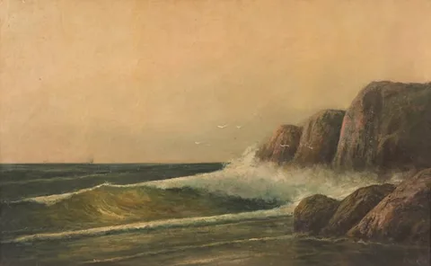 Frederick Theodore Weber, Untitled, Oil on Board
