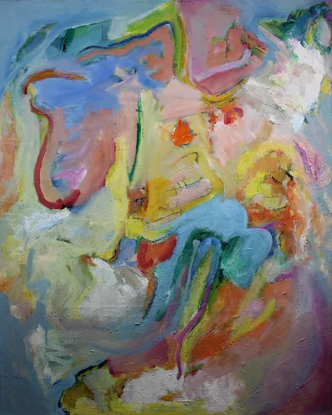 Thomas Koether, Wind in the Essence, Oil on Canvas