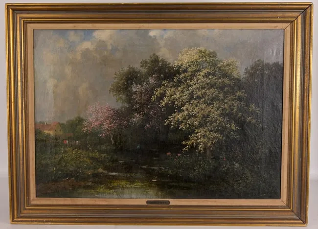 Untitled by Adolf Kaufmann, Oil on Canvas, sold Jan 2026