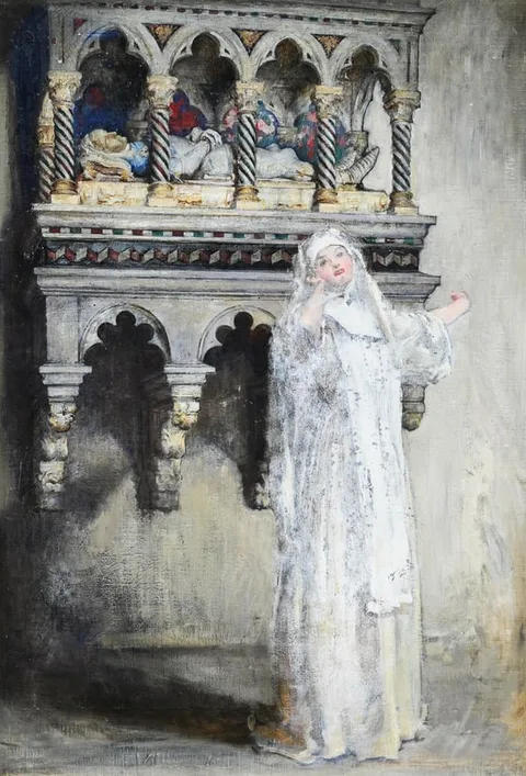 Untitled by Henry Charles Baskerville Tanner, Oil on Canvas, sold Jan 2026