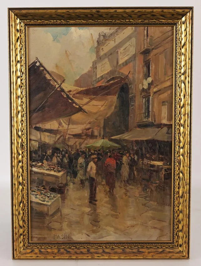 Untitled by Lazzaro Pasini, Oil on Canvas, sold Jan 2026