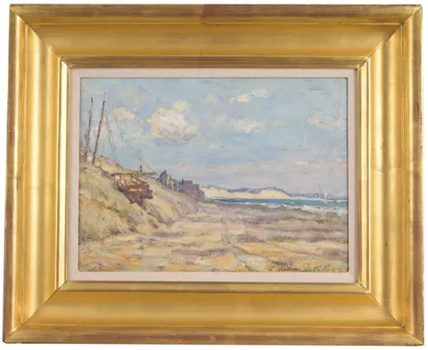 Frederick Usher Devoll, Untitled, Oil on Board
