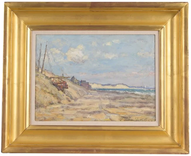 Frederick Usher Devoll, Untitled, Oil on Board