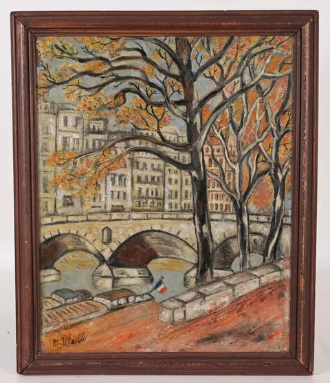Maurice Utrillo, Untitled, Oil on Canvas