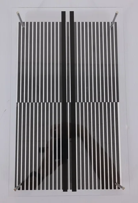 Jesús Rafael Soto, Paralelas Vibrantes, 1979, Silkscreen