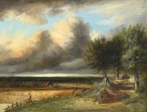 Georges Michel, Untitled, oil