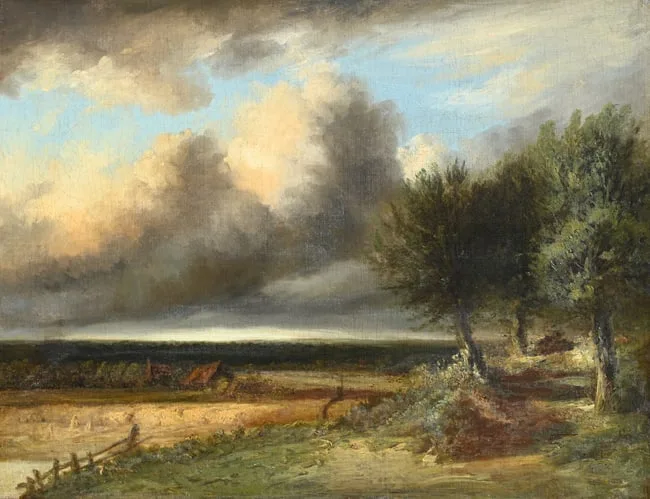 Untitled by Georges Michel, oil, offered Mar 2026