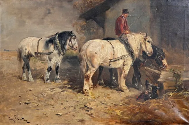 Untitled by Henry Schouten, Oil on Canvas, offered Mar 2026