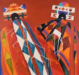 Red Blankets & Tablitas, Helmuth Stone Gallery 2026