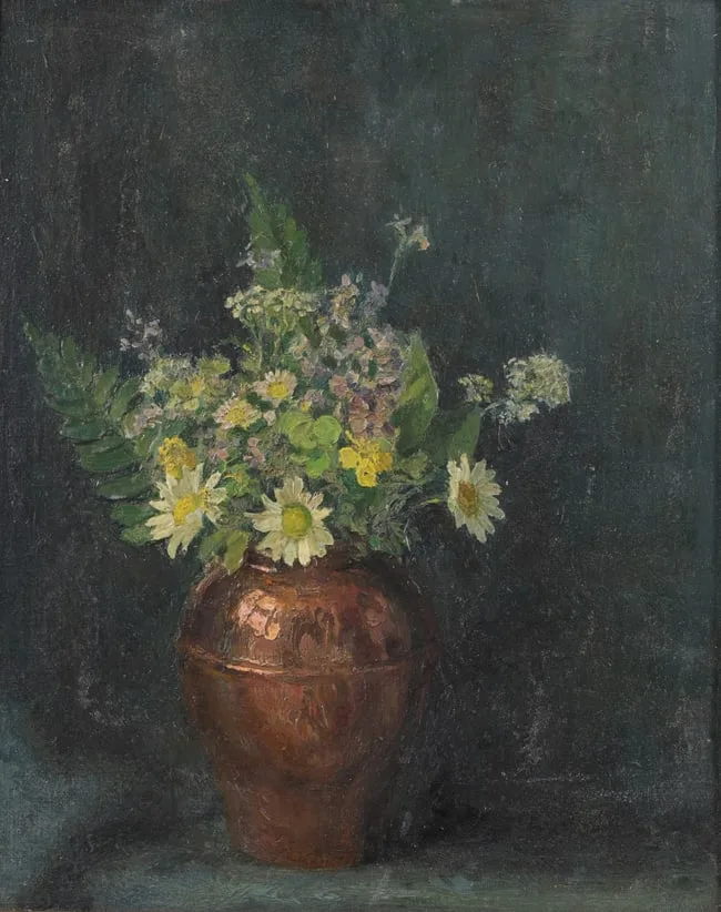 Untitled by Francis Luis Mora, Oil on board, sold Mar 2026