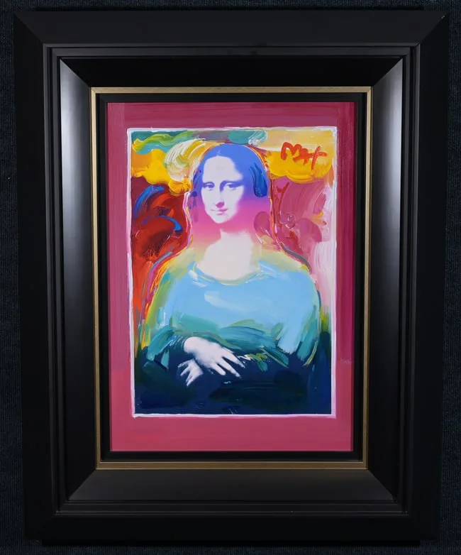 Peter Max, Untitled, Mixed Media on Canvas