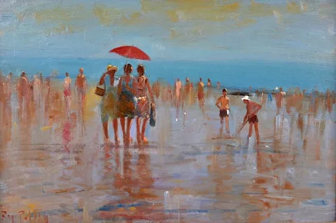 Roy Petley, Untitled, Oil on Board