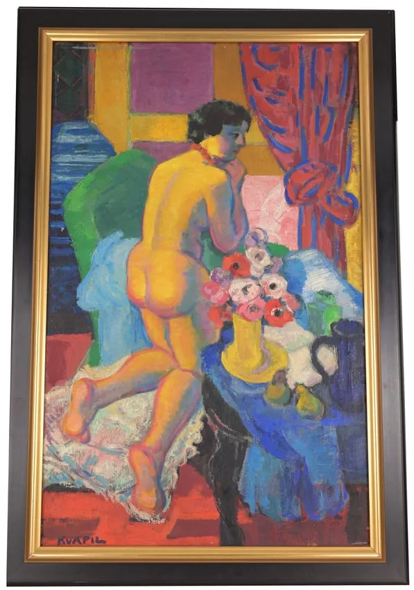 Untitled by Charles Kvapil, Oil on Canvas, offered Mar 2026