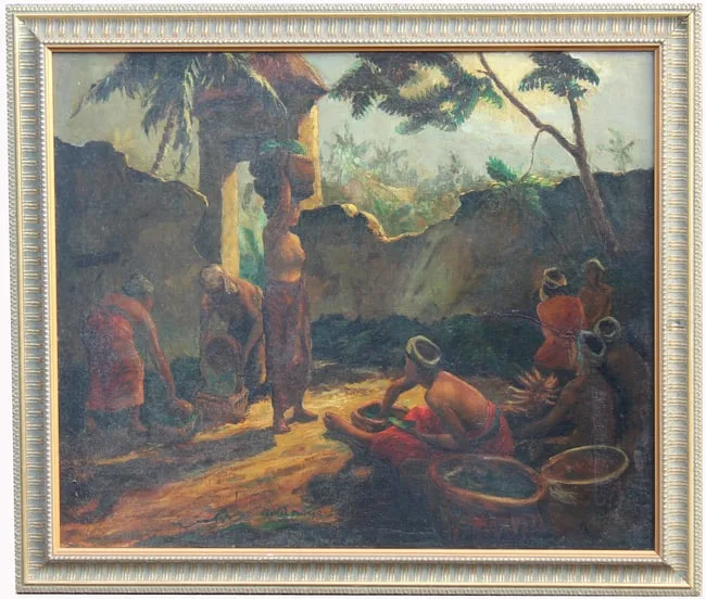 Untitled by George Waller Parker, Oil on canvas, sold Mar 2026