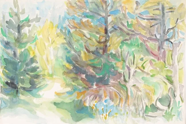 Untitled by Yolanda Fusco, Watercolor, offered Mar 2026