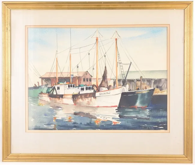 Lucile Geiser, Point Pleasant, NJ, Watercolor
