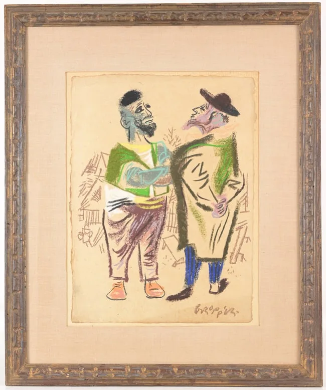 Untitled by William Gropper, Crayon on Paper, sold Mar 2026