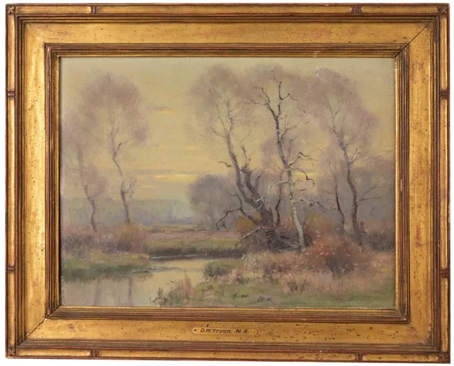 Untitled by Dwight William Tryon, Oil on board, offered Apr 2026
